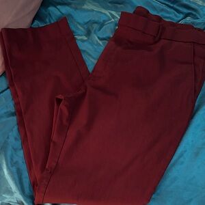 Tommy Hilfiger Men's Deep Red Chinos